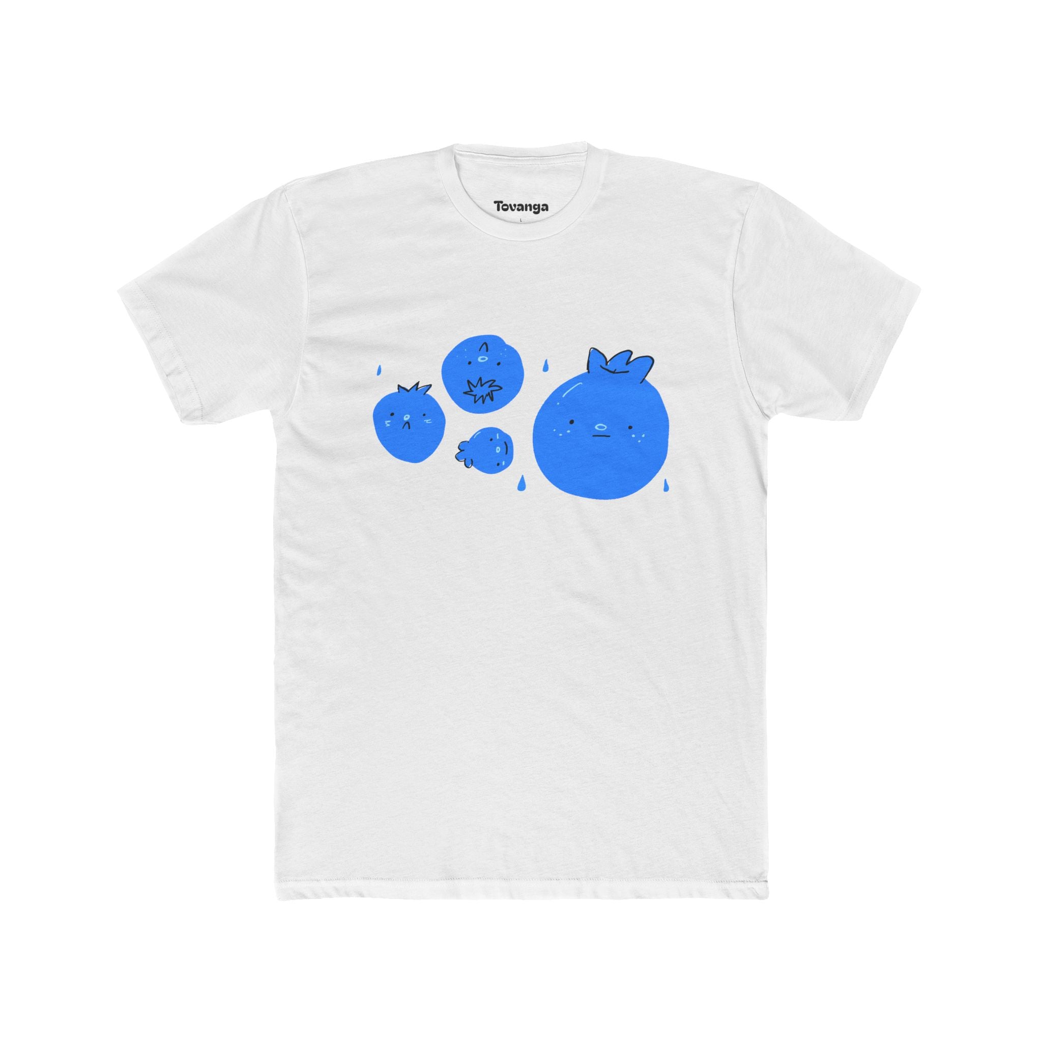 Blueberry Babblers Graphic Tee – Unisex Cotton Crew T-Shirt